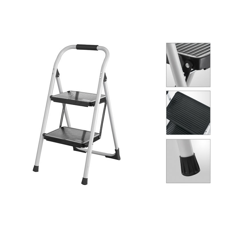 Easy To Operate Steel Step Ladder Wholesale Industrial Steel Step Ladders