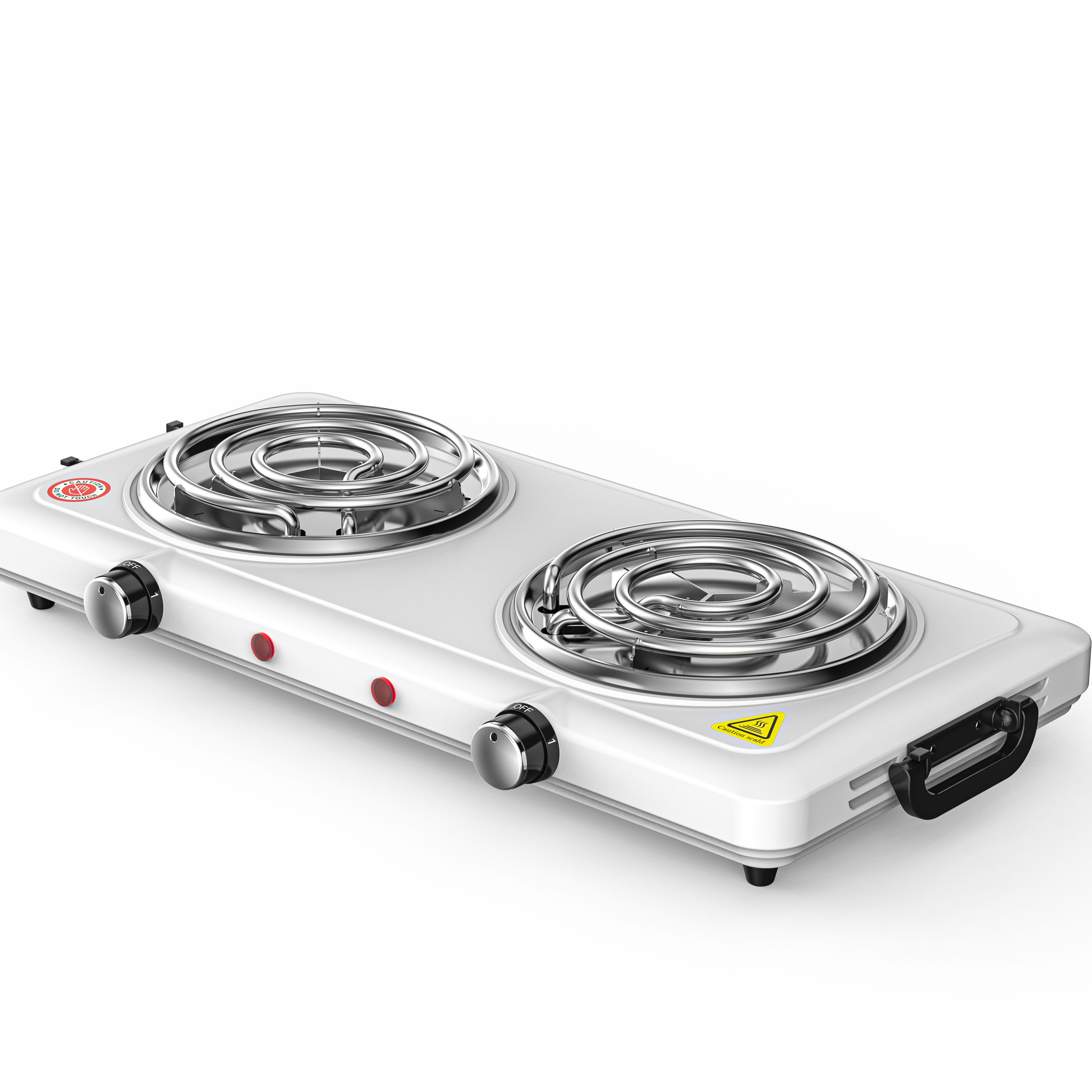 Customized Hot Plate 2000w Electric Stove Stainless Steel Two Burner Hot plates Electric Stove Without Gas