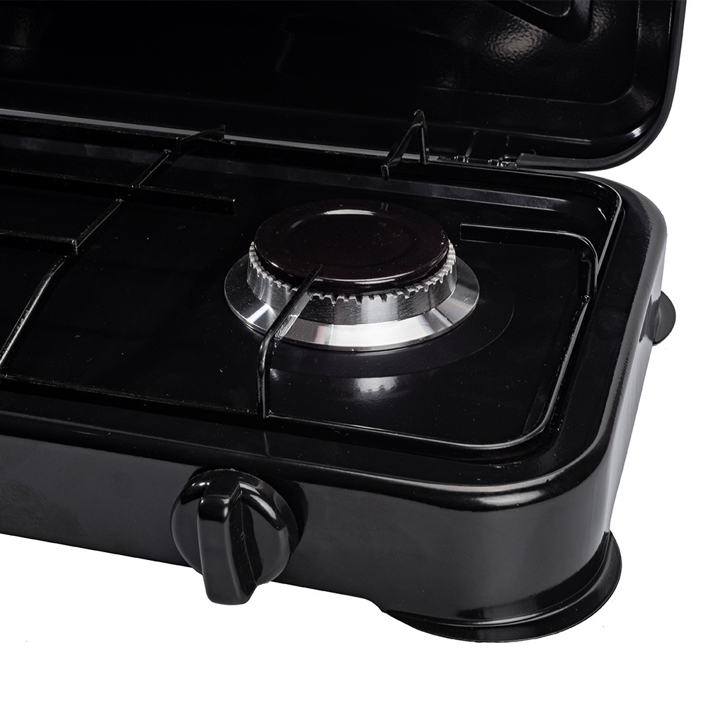 Table Top Gas Cooktops Double Burner Table Gas Hob High Quality 2.2KW Butane Gas Stove 2 Burners