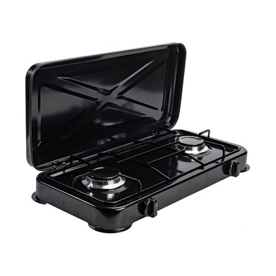 Table Top Gas Cooktops Double Burner Table Gas Hob High Quality 2.2KW Butane Gas Stove 2 Burners