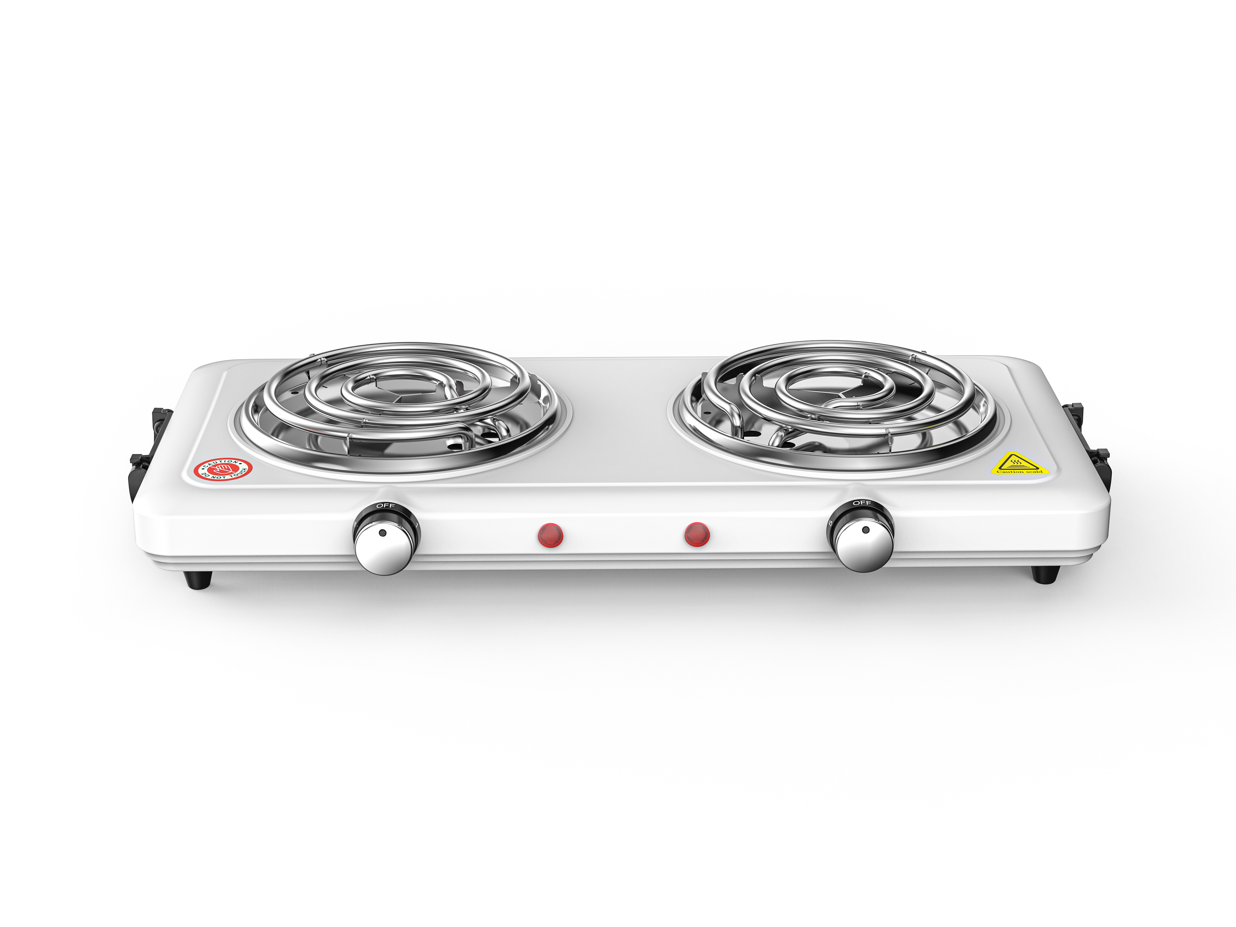 Customized Hot Plate 2000w Electric Stove Stainless Steel Two Burner Hot plates Electric Stove Without Gas