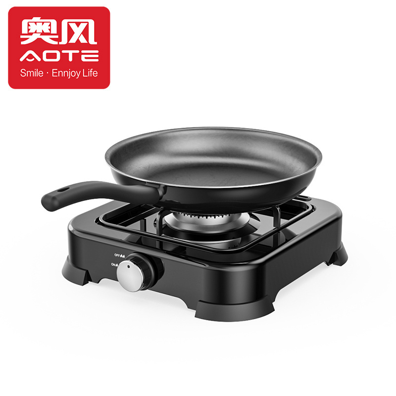 Customized Single Burner Gas Hob Portable Mini 1 Burner Camping Gas Cooktops Gas Stove With Cover