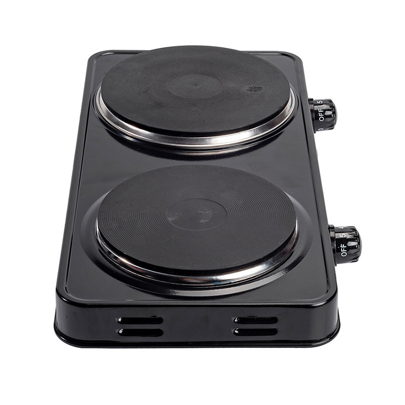 Customized Multifunctional 2500w Heating Hot Plate Portable Double Burner Electric Hot Plate Stove 2 Burner Without Gas