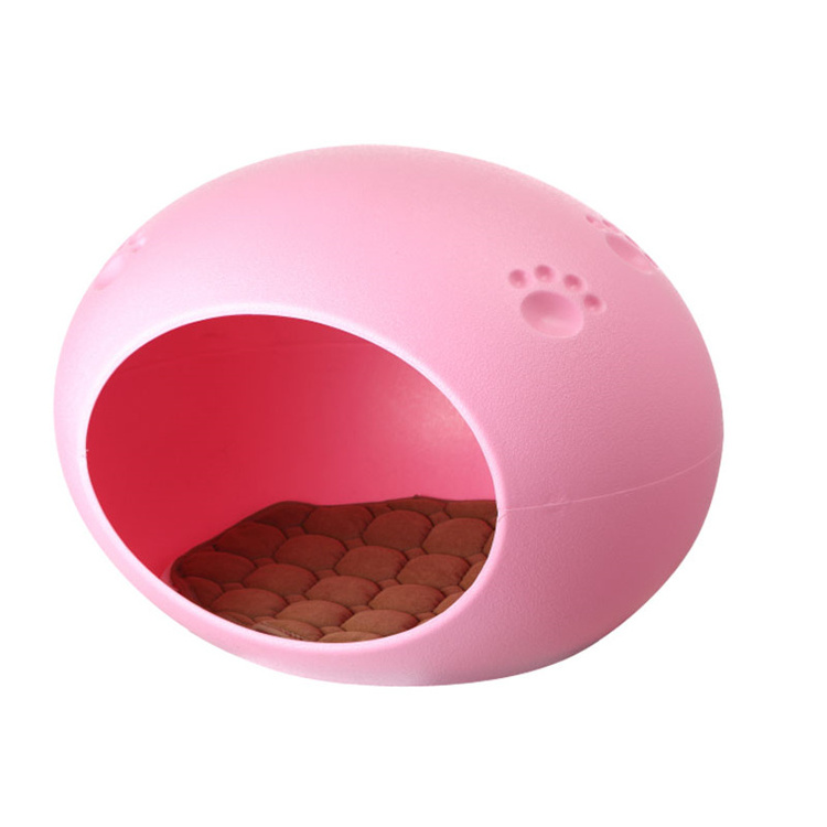 Modern Egg Shaped Durable Dog Plastic Cat Nest House Pet Kennel Dog sleeping House indoor