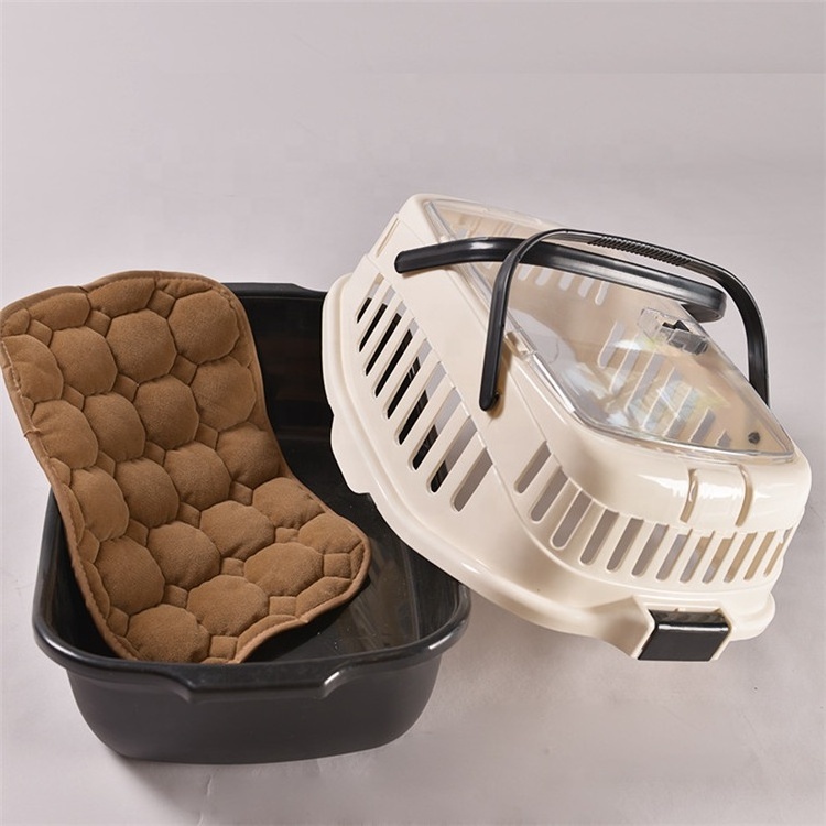 Basket type Plastic Pet Kennel Pet Carrier For Dog And Cat