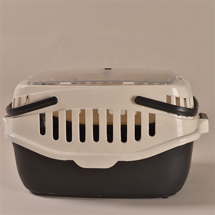 Basket type Plastic Pet Kennel Pet Carrier For Dog And Cat