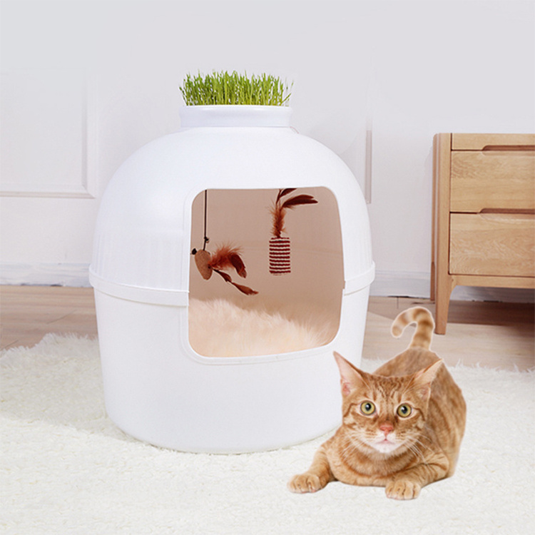 smart dog Cat villa household   breeding pet furniture Eco-Friendly Cat houseble