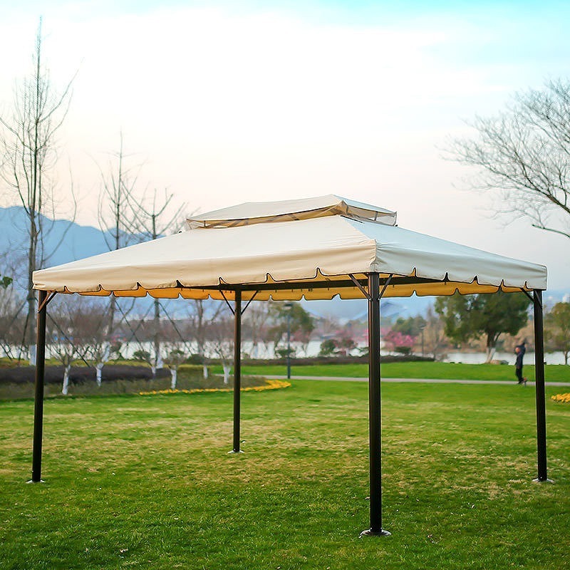 Hot Sale Aluminium Durable Firm Rainproof Outdoor Gazebo Bar And Anti-Uv Gazebo