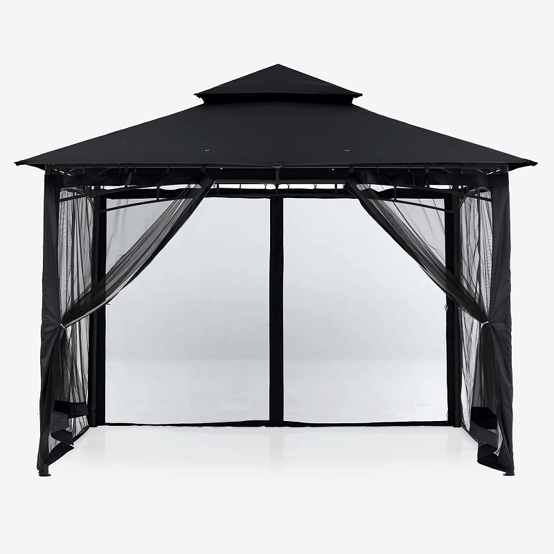 High quality wholesale Outdoor Garden Yard 10' X 10' Gazebos Patio Garden Gazebo With Mosquito Netting