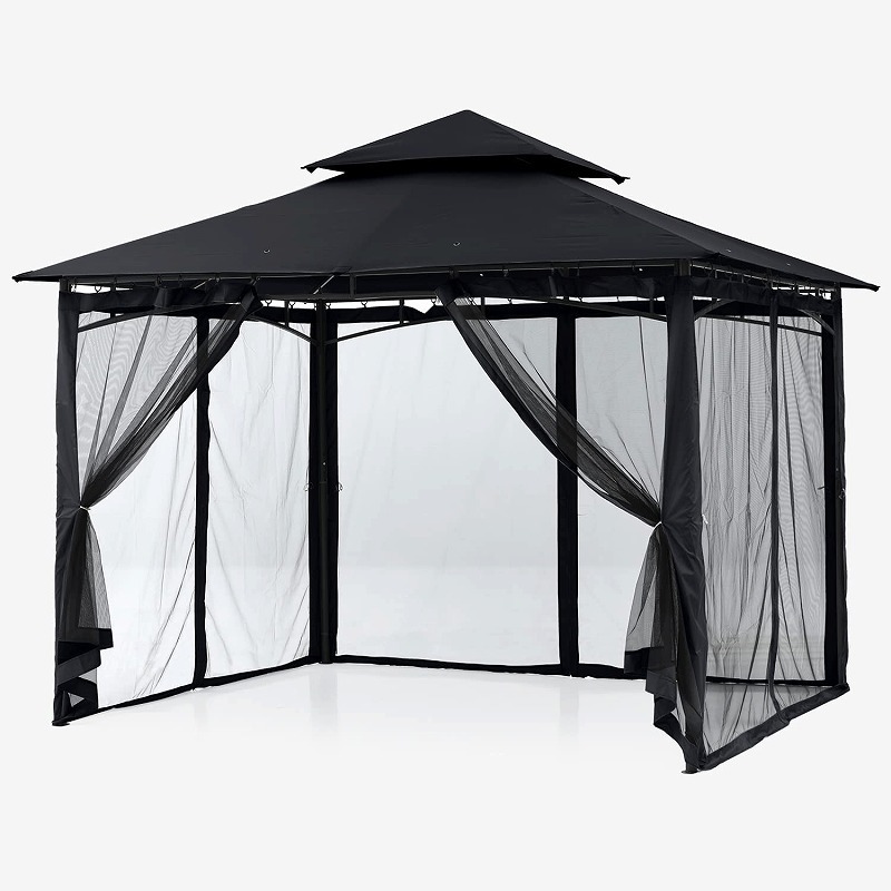 High quality wholesale Outdoor Garden Yard 10' X 10' Gazebos Patio Garden Gazebo With Mosquito Netting