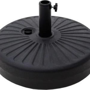 Garden round shape plastic parasol sunshade umbrella base water fill