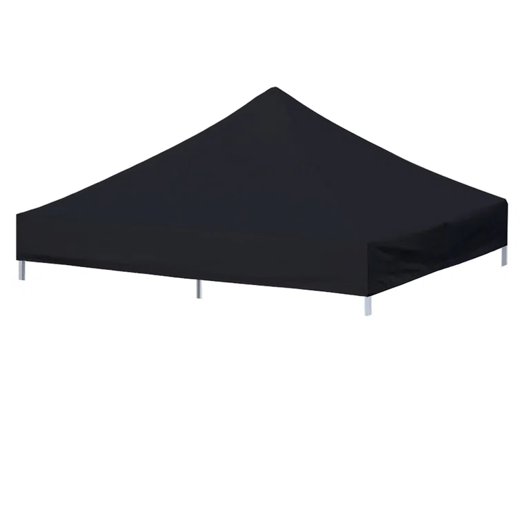 Hot Selling Heavy-Duty 10x10 Gazebo Easy Assembly Pop-Up Carport Tarps Canopy Replacement Top Iron Patio Cover Top Only