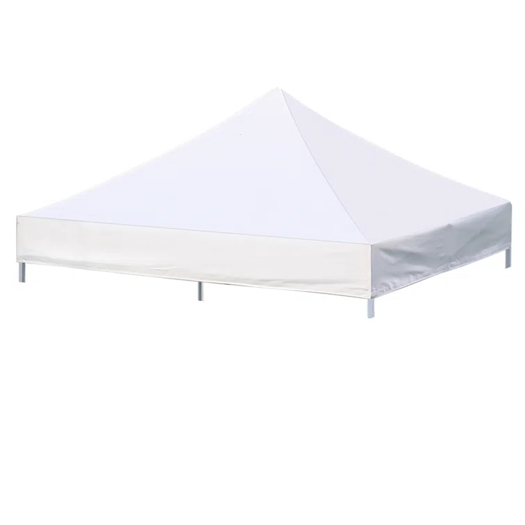 Hot Selling Heavy-Duty 10x10 Gazebo Easy Assembly Pop-Up Carport Tarps Canopy Replacement Top Iron Patio Cover Top Only