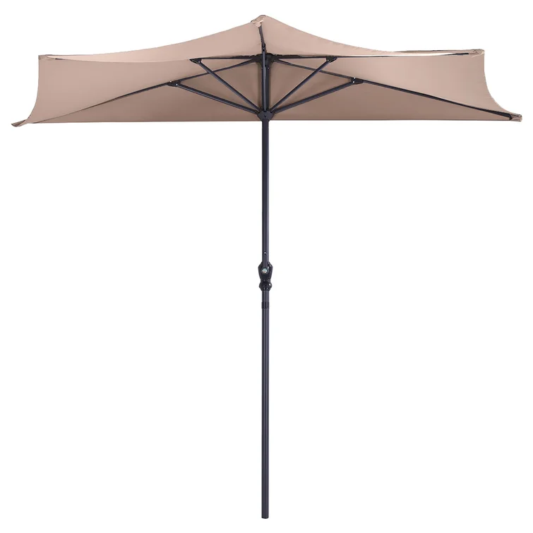 High Quality Outdoor Offset Pole Umbrellas Garden Parasol with Base Sun Cantilever Patio Umbrella for Sale