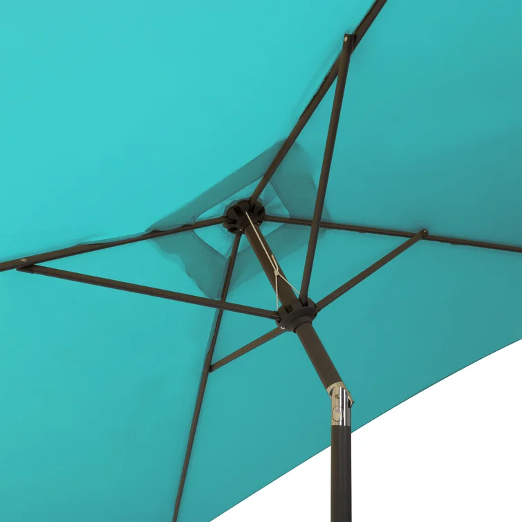 New Product Outdoor Blue-green Umbrella Morden Sun Garden Replacement Crank for Easy Sun Parasol Square Umbrellas Metal Modern