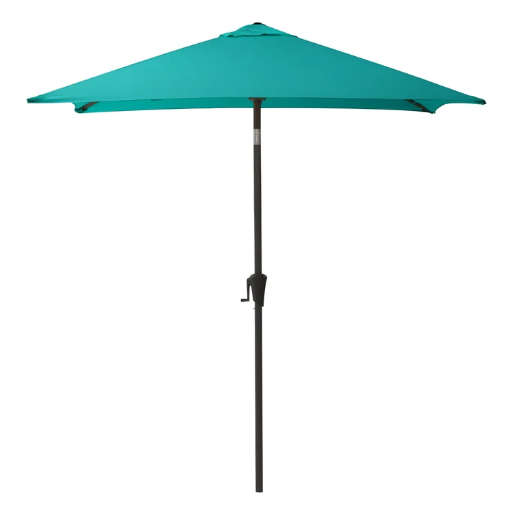 New Product Outdoor Blue-green Umbrella Morden Sun Garden Replacement Crank for Easy Sun Parasol Square Umbrellas Metal Modern