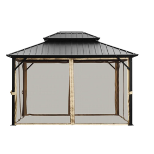 Newly Arrived Outdoor Backyard Aluminium Gazebo for Hotels Pergola Arbour Arch Metal Frame Iron Material for Patio Garden Use