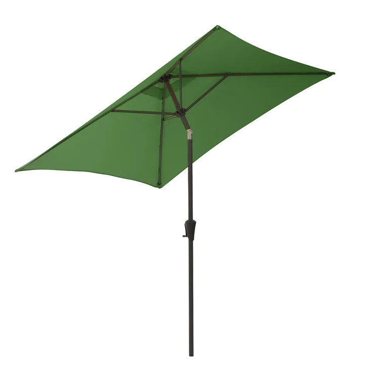 Wholesale High Quality  Outdoor Forest Green umbrella Morden umbrella garden parasol patio Square umbrellas