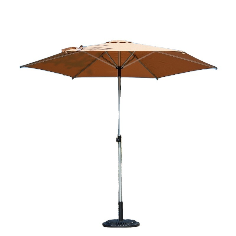 Best Selling Round Shape Parasol Durable Rainproof Outdoor Market Umbrella With Tilt