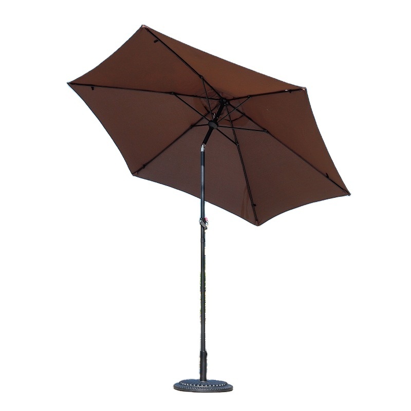 Best Selling Round Shape Parasol Durable Rainproof Outdoor Market Umbrella With Tilt