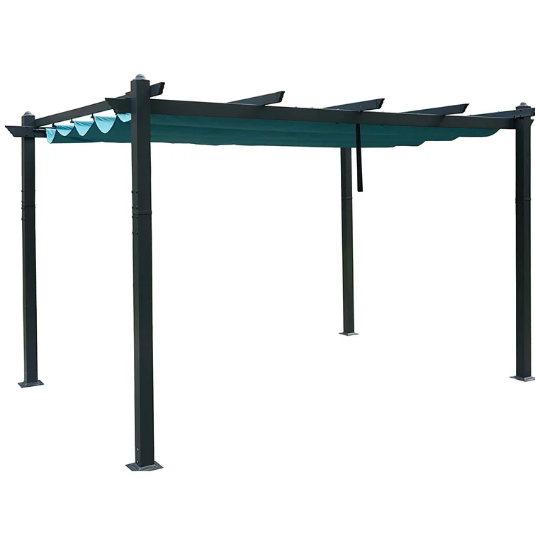 Factory Price Manufacturer Supplier Gazebo Outdoor Gazebo Aluminium Retractable Awning