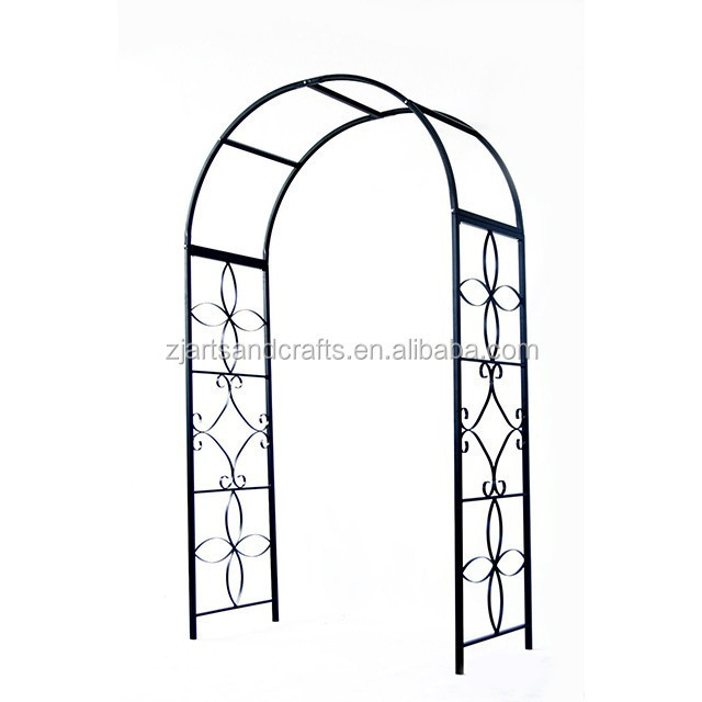 Cheap Hot Sell Wrought Iron Outdoor Garden Flower Arch