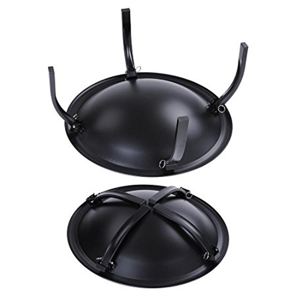 Steel Round Foldable BBQ Outdoor Fire Pit