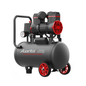 Auarita Compresor De Aire Portatil Para Pintar Small Paint Spray Gun 18L Silent Oilless Silent Oil Free Air Compressor