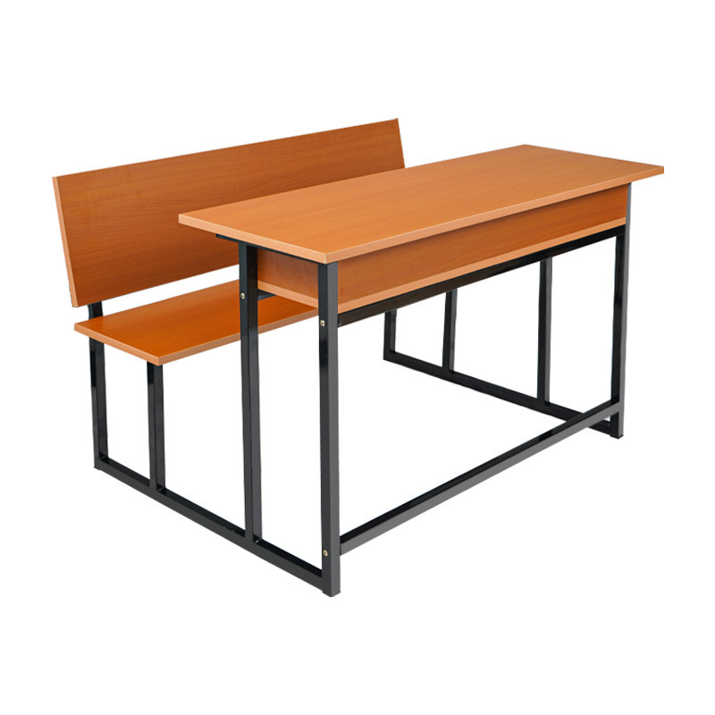 School Student Desks Education Student Study Table 2 Seater Wooden School Dual Desk Bench