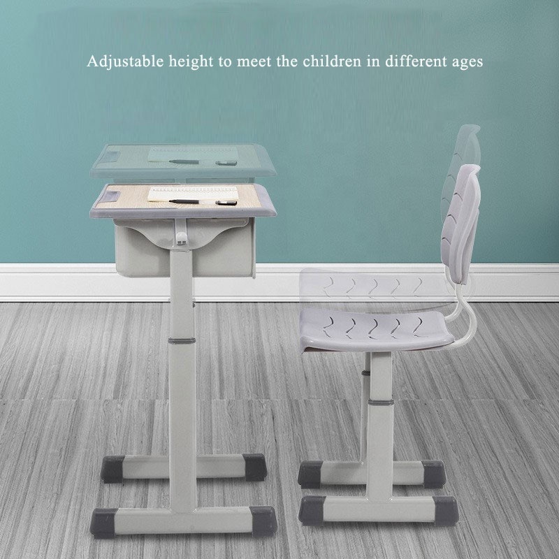 High Quality Single Middle School Used  Kids Learning Table and Chair for Home Study