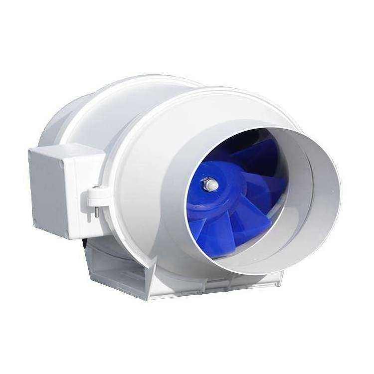 Super Quiet Plastic 6Inch Home Ventilation Centrifugal Inline Duct Fan With Ec Motor