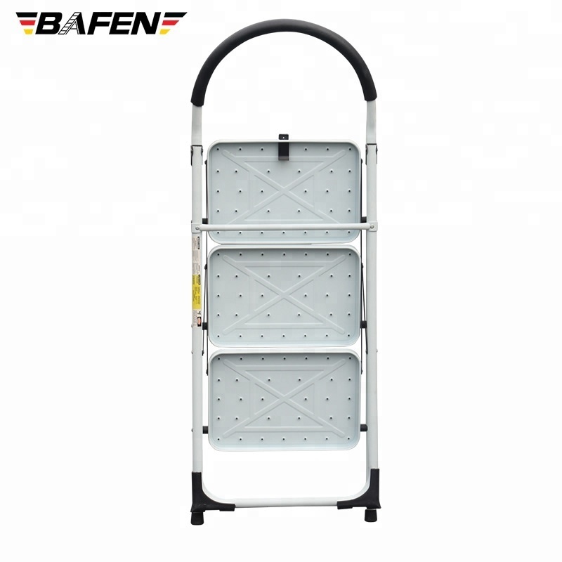 Household 4 Step Ladder Folding  Iron Ladder from China