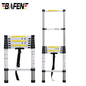 Aluminum telescopic portable ladder step