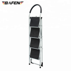 Household 4 Step Ladder Folding  Iron Ladder from China