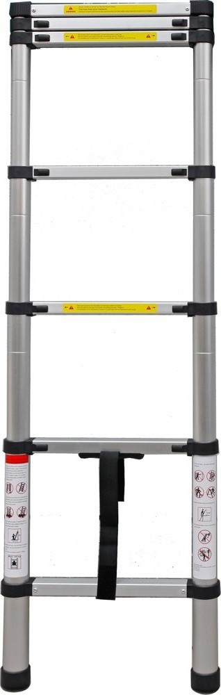 Aluminum telescopic portable ladder step