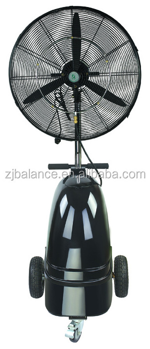 Outdoor cooling high-pressure mist fan