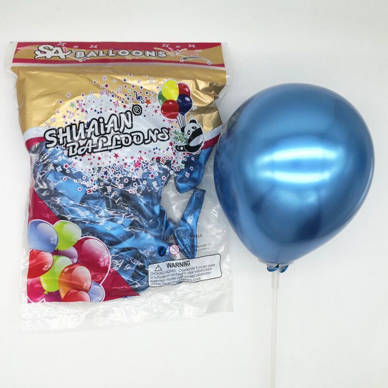 High Quality 12 Inch Latex Balloons 10inch Globos Metallic Balloon Chrome Balloon for Celebration