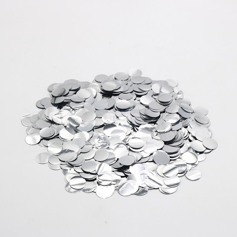 Wholesale 1.5cm Paper Table Confetti Circles Small Mini Circle Shape Foil Confetti Flameproof Paper Bulk Confetti For Poppers