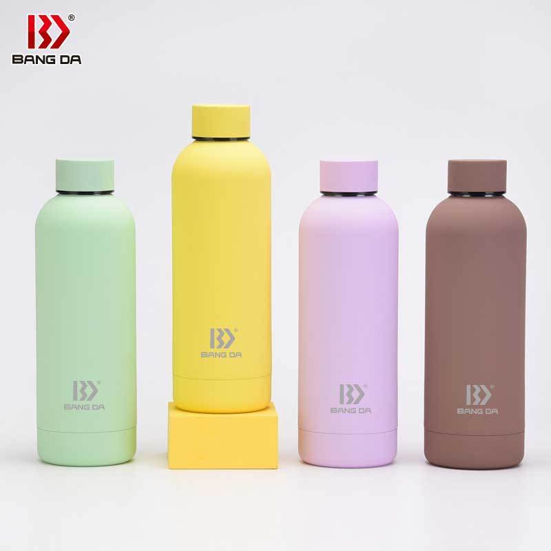 Custom logo Double Wall Stainless Steel Thermos Bottle Keep Hot and Cold Insulated Vacuum Flask Sport Water Bottle