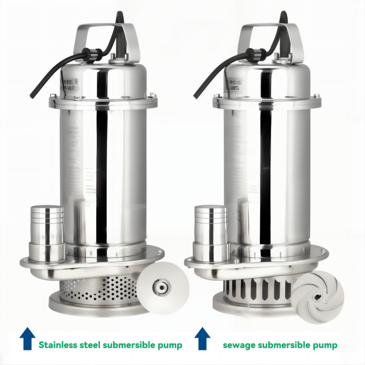 Stainless Steel Hot Sale WQD Corrosion Resistant Sewage Stainless Steel Submersible Water Pump For Dirty Water