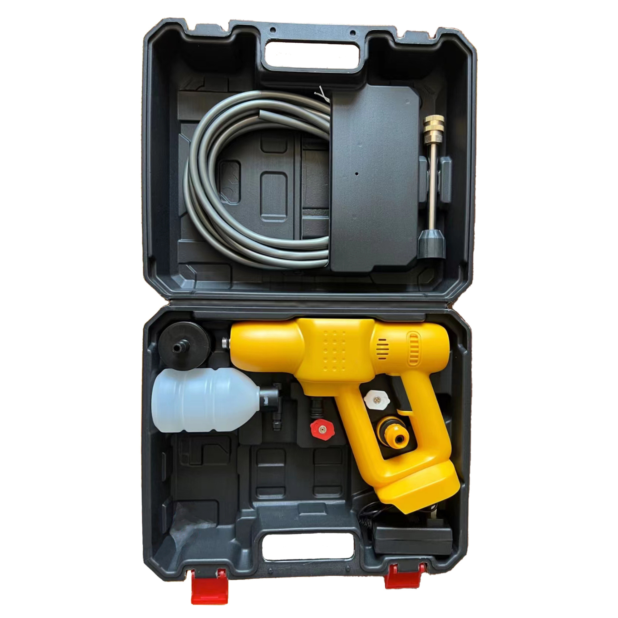 Portable Powerful High Pressure 24v Lithium Cordless Wireless Battery Powered Car Washing Machine Water Jet Foam Gun Car Washer