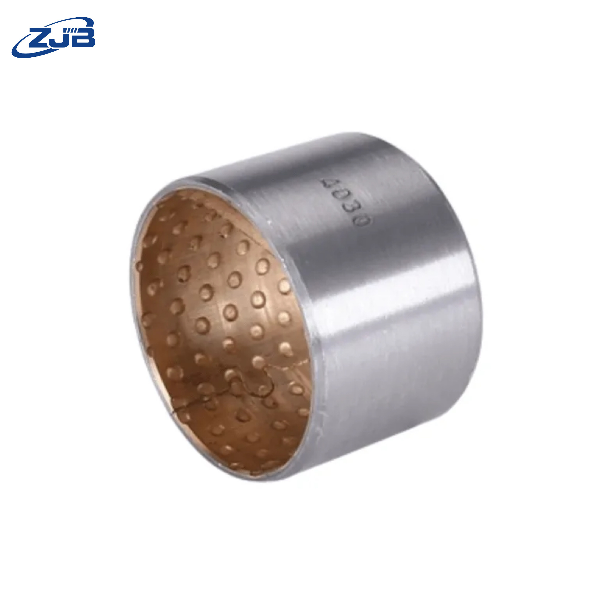 High Precision Bimetallic Bushings Zinc Plated Tinned Steel Bushings Self Lubricating Bearing