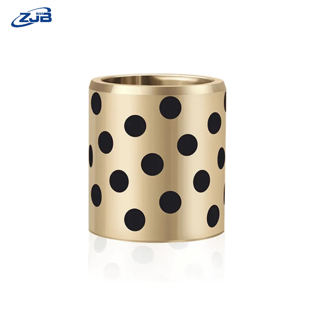 China Factory Precision Bearing Copper Accessories Self Lubricating Bearing Bushing Sleeve Brass Graphite Bronze Bushing