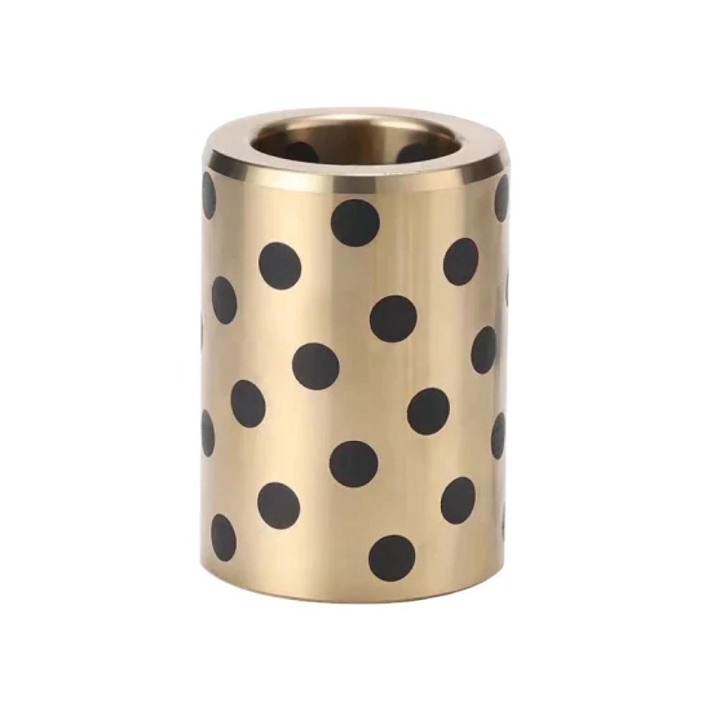 China Factory Precision Bearing Copper Accessories Self Lubricating Bearing Bushing Sleeve Brass Graphite Bronze Bushing