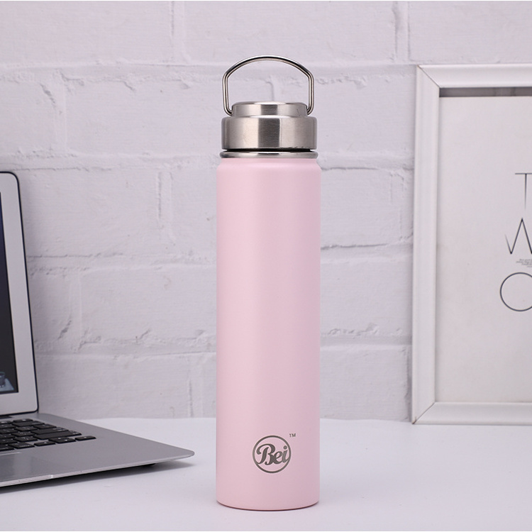 750 ml Double Wall Vacuum Insulated Sport Plastic Cover Space Pot Bottle 1000Ml Thermos Vacuum Flask