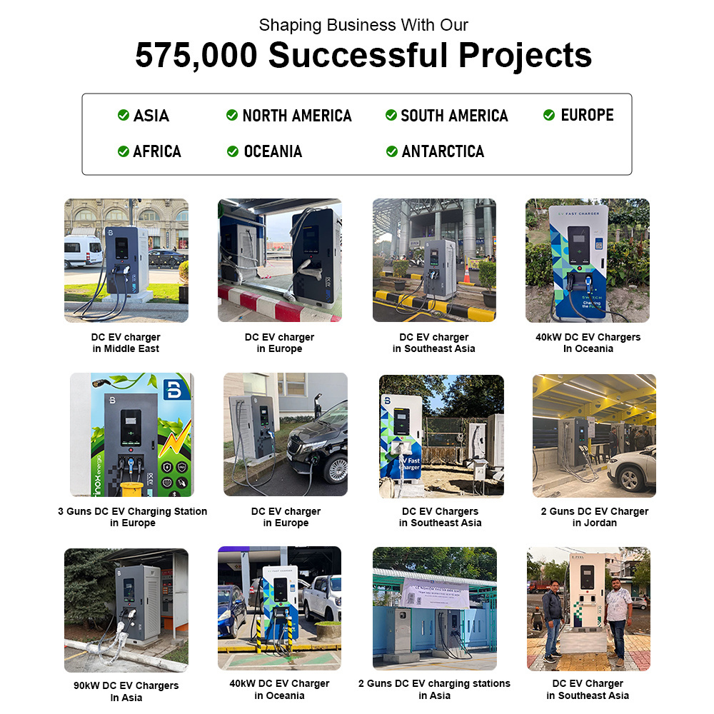 Beny Dc Charging Pile Ev Charging Station 60kw Ev Charging Station 50kw Solar Ev Charger Charging Station