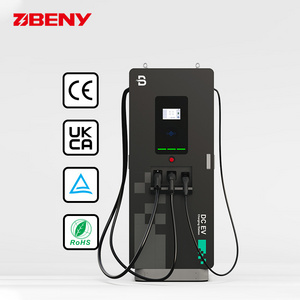 BENY Industrial 60kw 120kw Commercial EV Charger Station Fast Chademo CCS2 GBT Electric Vehicle Charging Pile With CE