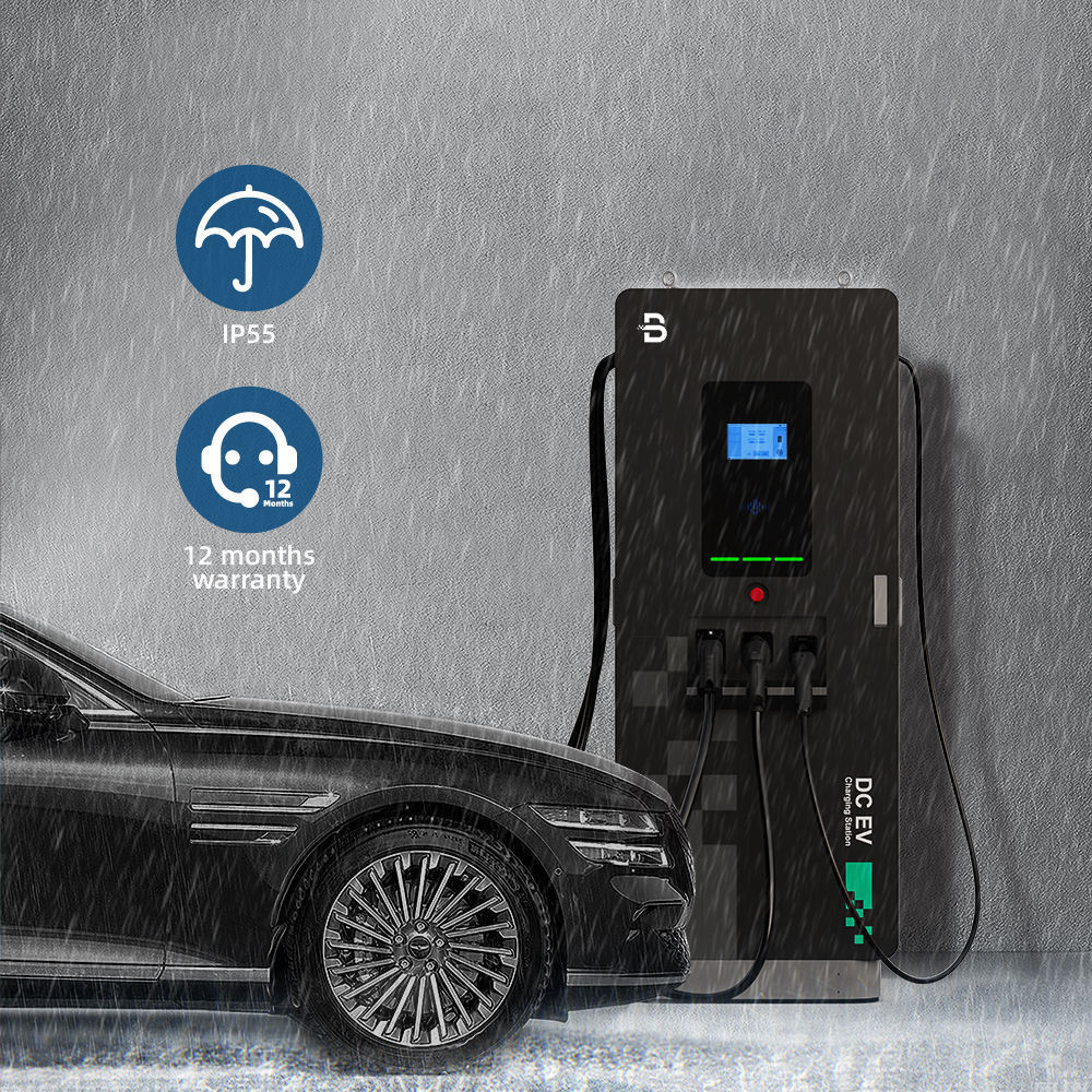 60kw 90kw 120kw 150kw 180kw Electric Vehicle Dc Fast Charging Station Commercial Level 3 Floor-Mounted Dc Ev Charging Stations