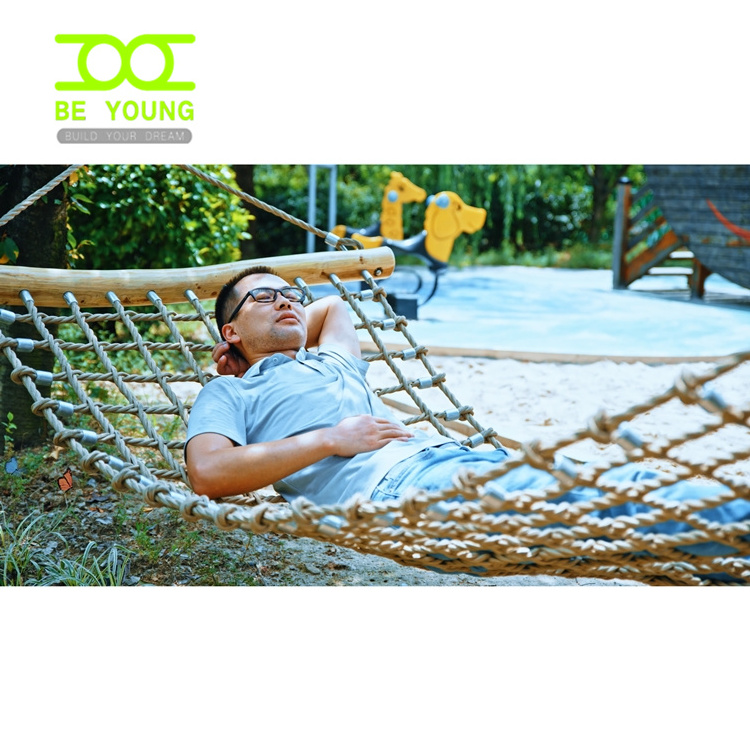 Outdoor Playground Children Swing Garden Hammock Net Suspended Indoor Swings Hanging Adult Patio Polyester Ropes For Hammocks