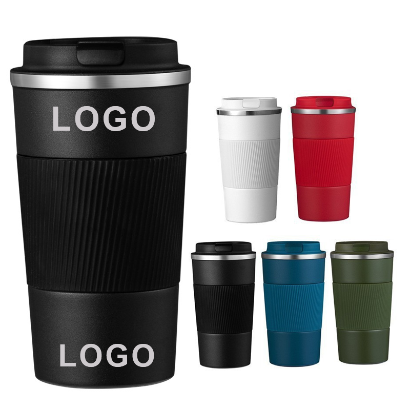 Eco Friendly Products Custom Logo 380ml 510ml Travel Mug Stainless Steel Espresso Thermos Vacuum Tumbler Coffee Cup With lids